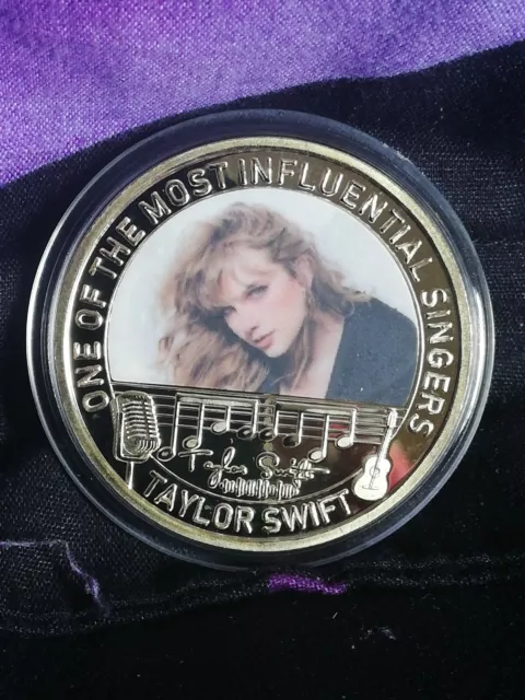 Coin/gold plated/souvenir/pop star TAYLOR SWIFT