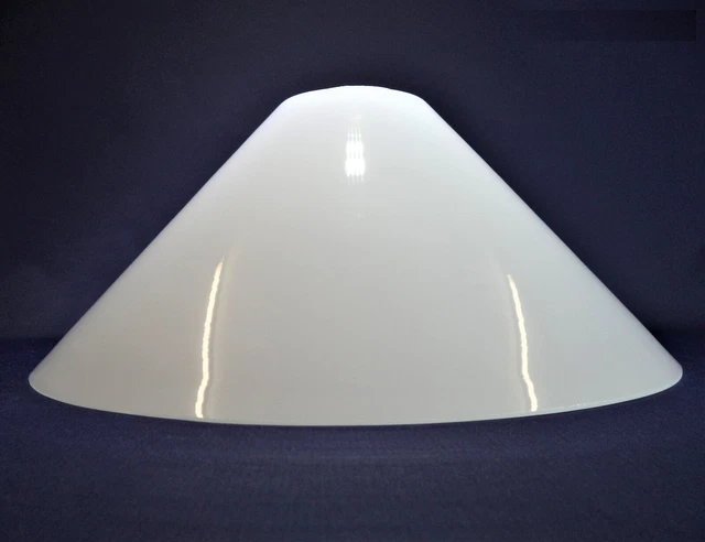 Glaskugel 30cm Mit Loch Lampenglas Glasschirm Opal Weiß Matt