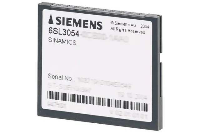 SINAMICS S120 CompactFlash card 6SL3054-0FC31-1BA0 Siemens