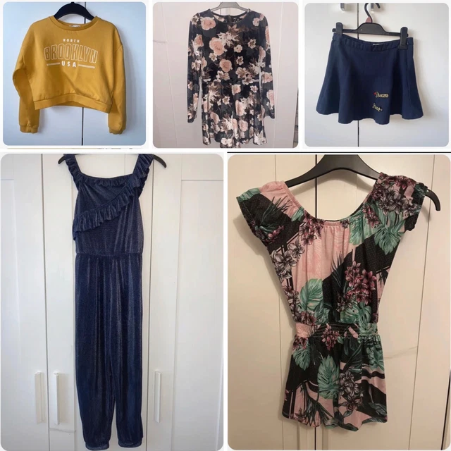 Girls Bundle - 8-10 years - most only worn once River Island , Next , H&M