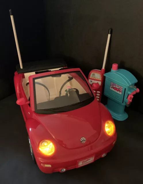 Barbie volkswagen beetle deals cabriolet and scooter
