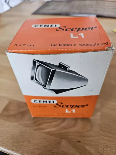 Cenei Scoper L1 Diabetrachter Vintage