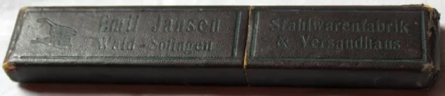 Altes Rasiermesser Emil Jansen von ca. 1910-20 2