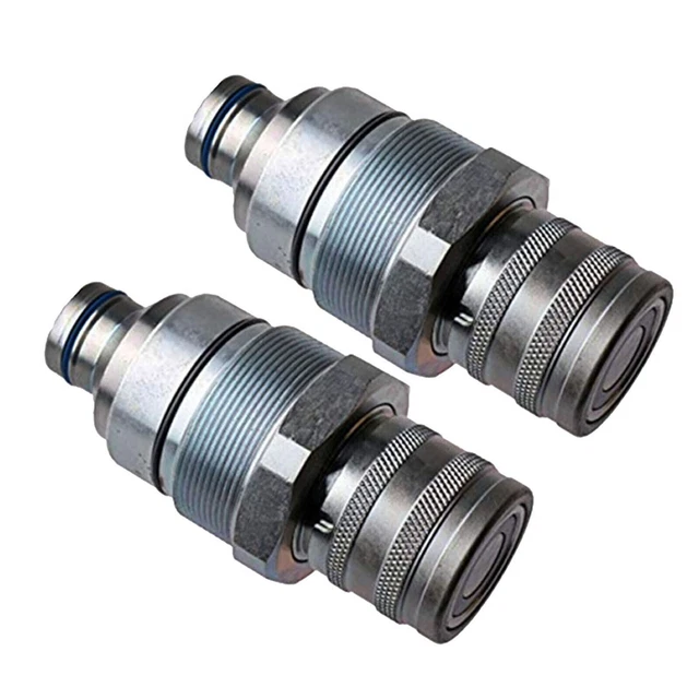 Male&Female Flat Face Coupler V1311-77140 V1311-77150 For Kubota SVL90-2 SSV65C