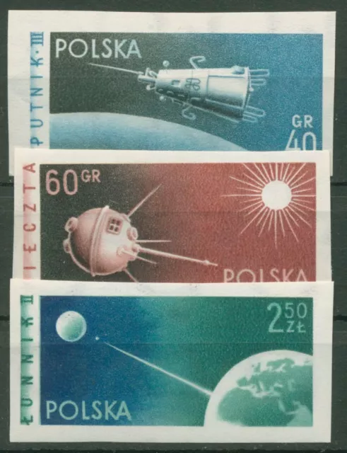 Polen 1959 Satelliten 1127/29 B postfrisch