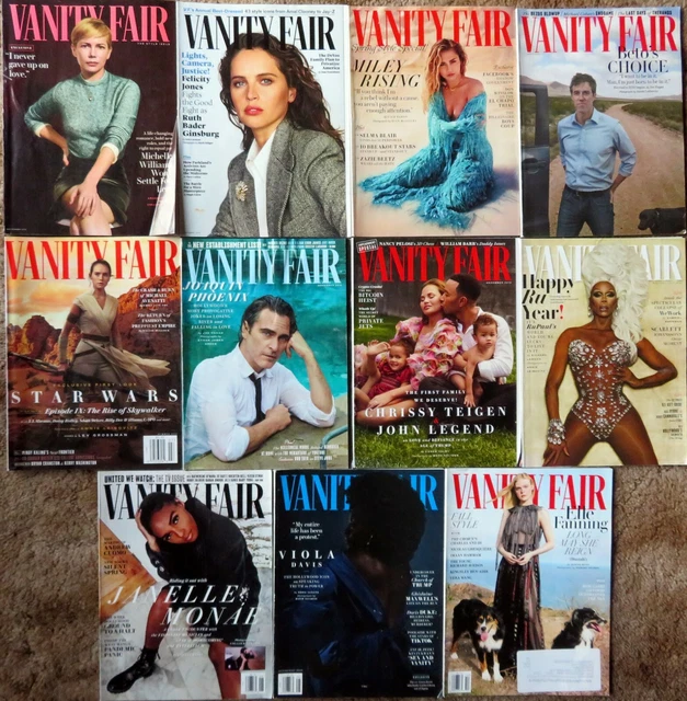 VANITY FAIR Magazine Twelve (12) Issues 20182023 Elle Fanning