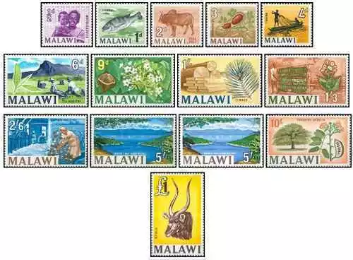 Timbres Malawi 1/13 ** (61797DA) - cote : 37 €