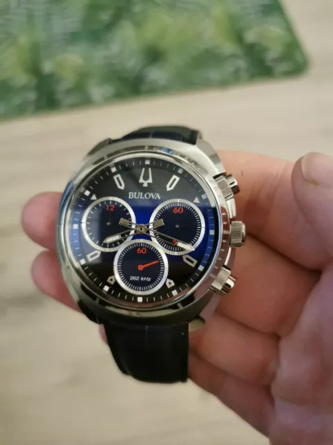 BULOVA CURV CHRONOGRAPH 43mm 96A185 come nuovo EUR 241 00