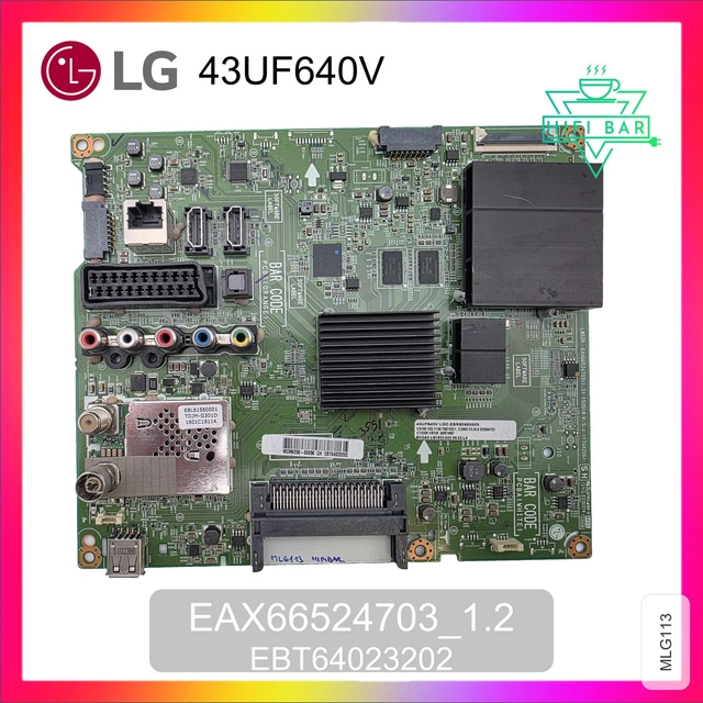 CARTE LOGIQUE ÉCRAN TV LG V16_UHD_MEMC_60Hz_Ver0.7 d'occasion non