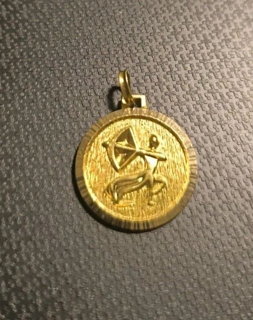 Pendentif Zodiaque GÉMEAUX Thabora Argent 835 - Occasion à Nettoyer