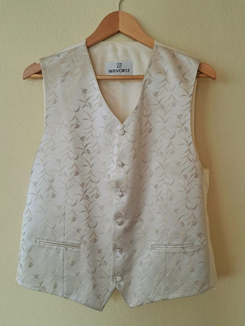 Panciotto Nozze M.Plastron, Fazzoletto, Cravatta, Arredata No. 8.8 Tgl