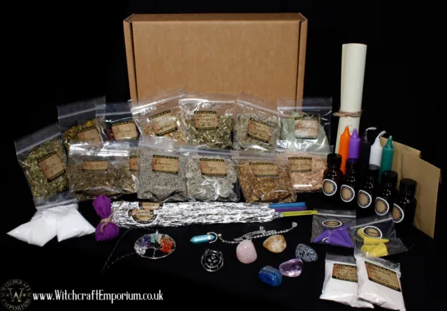 Mega Witchy Mystery Box natürlich vegan organisch magisch heidnisch Wicca Ritualzauber
