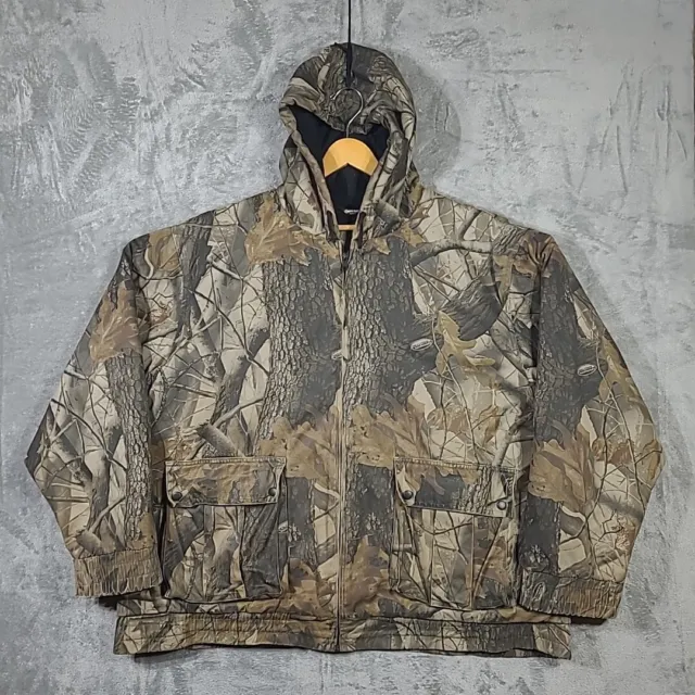 Outfitters Ridge Realtree Camouflage Hunting Jacket Hooded Size XXL