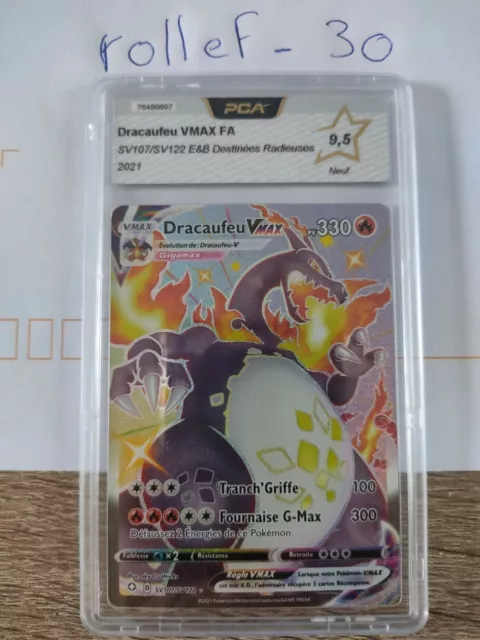 Carte Pokemon Dracaufeu VMAX sv107/sv122 - Destinees Radieuses - Neuve