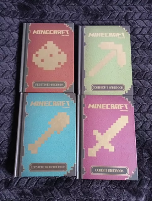 Fab Minecraft The Complete Handbook Collection • 4 x Hardback Books Set