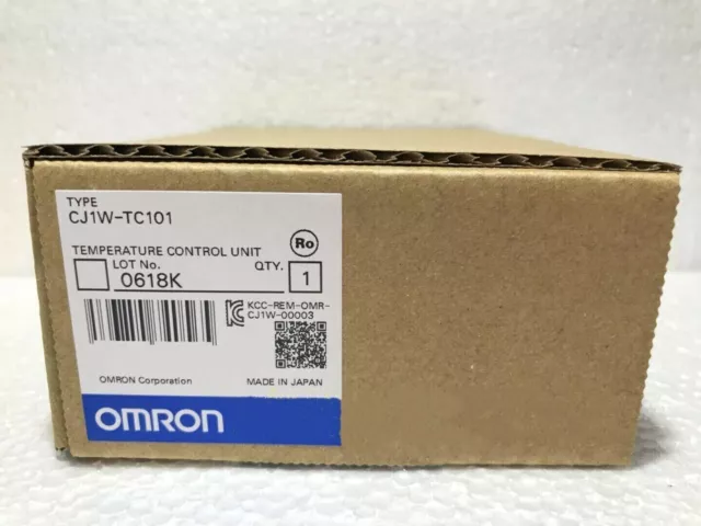 Original Omron CJ1W-TC101 PLC Temperature Control Module In Box CJ1WTC101