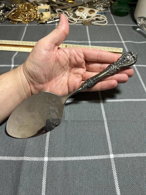 Fine Old Sterling Silver Reed & Barton Francis I Pastry Pie Server