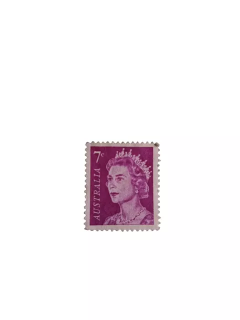 Australia Queen Elizabeth II Stamp 7c Australian Stamp