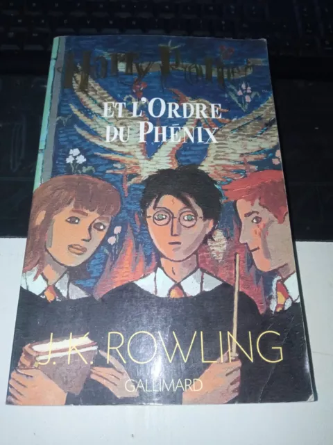 GALLIMARD Livre Grand Format HARRY POTTER ET L’ORDRE DU PHÉNIX TOME 5 JK Rowling