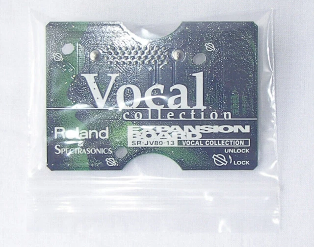 Roland SR-JV80-13 Vocal Exp Board Fonction testée d'occasion