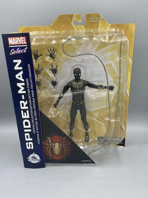 Marvel Select Spider-Man No Way Home Disney Store Exclusive Action Figure New