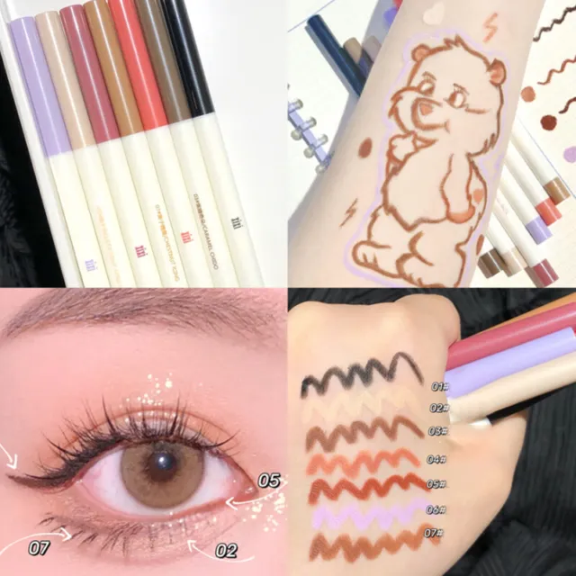 Colorful Liquid Eyeliner Pencil Eye Liner Gel Pens Long Lasting Waterpoof Makeup