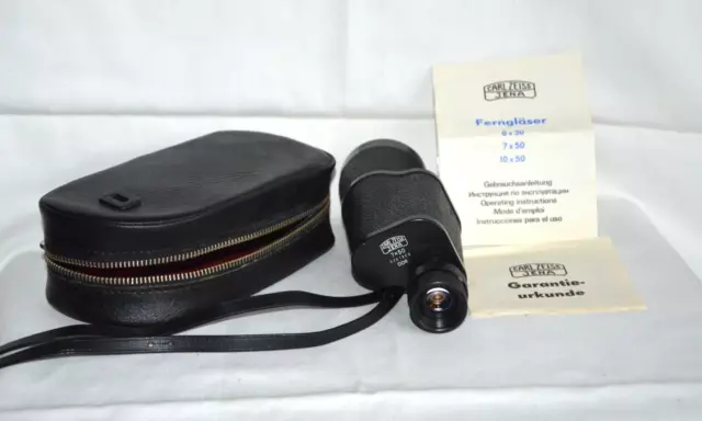 Binoculares Carl Zeiss Monocular 7x50 como nuevos. #2947