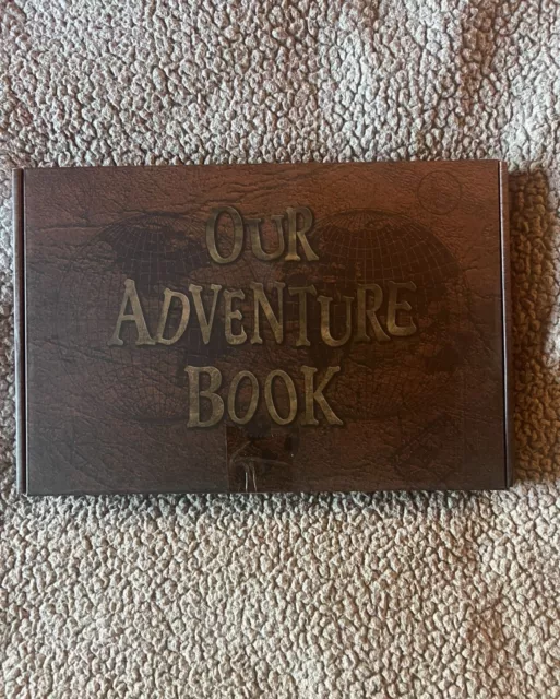 Disney Parks Pixar UP My Adventure Book Replica Hardbook Journal Notebook  NEW