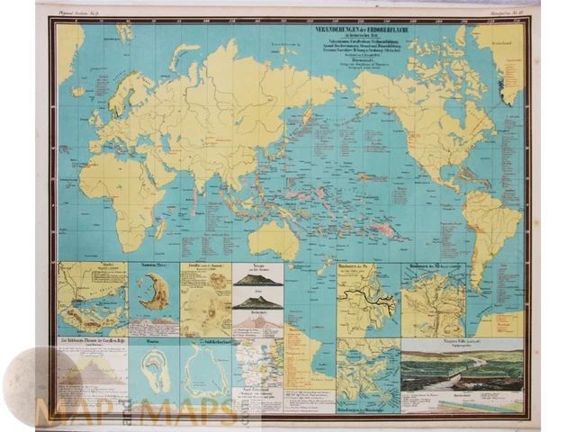 Changes in the earth's surface in historical time, Erdoberflaeche. Bauerkeller