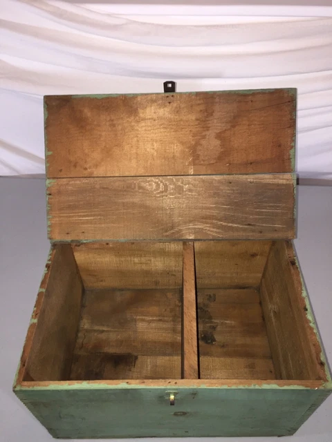 Atlas Powder Co Explosives Wood Crate Box, Use as a Rustic Wall Cabinet, Patina! 5
