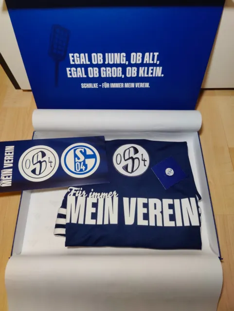 Adidas FC Schalke 04 Sondertrikot Navy "Für immer mein Verein" Größe L