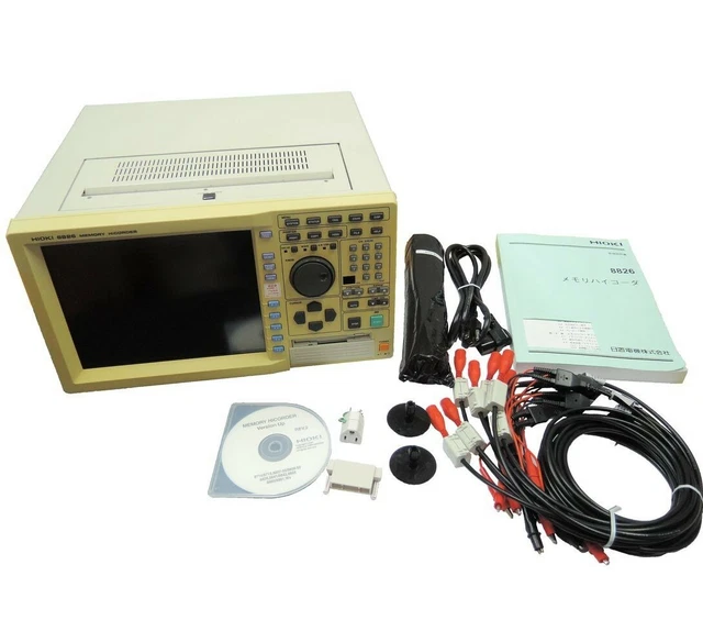 HIOKI 8826 HiCorder memoria 8936 4 incluso #46