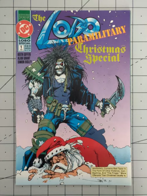 LOBO Paramilitary: Christmas Special #1 DC Alan Grant, Simon Bisley (1991 )