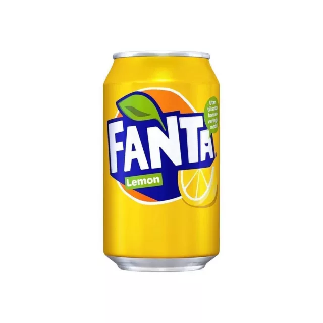 Fanta Lemon 330ml Erfrischungsgetränk inkl. Einweg Pfand