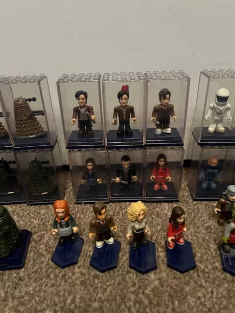 Doctor Who Sammlerstück Mikrofiguren Konvolut Job Lot mehrere Charaktere selten 3