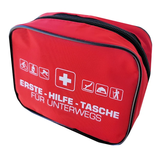 Erste-Hilfe-Tasche mit Fieberthermometer Verbandskasten CE-Kennzeichnung