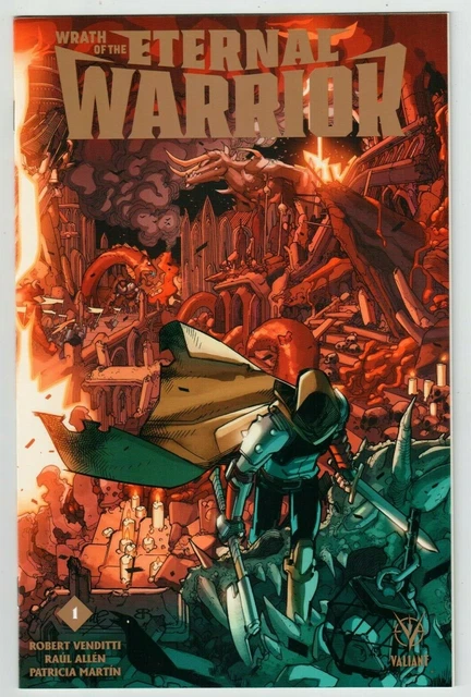 WRATH OF THE ETERNAL WARRIOR #1 Limited Gold Variant Cover Valiant Comics 2015