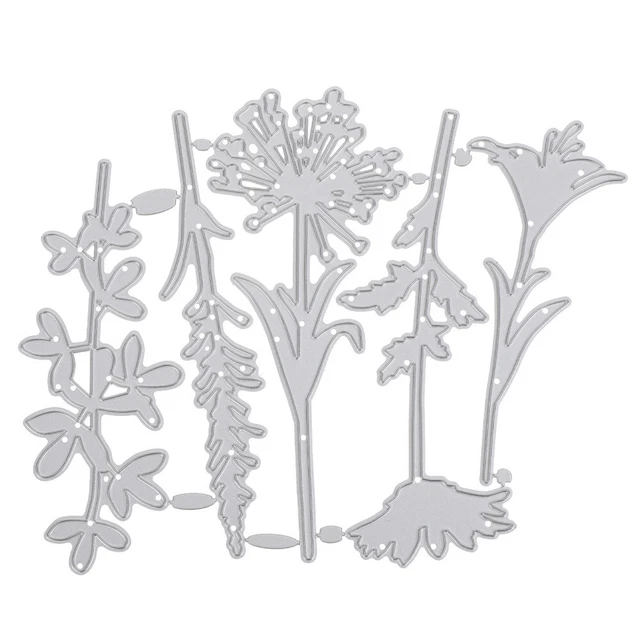 1 Set 3D Blütenblüte Form Prägen Scrapbooking Schnitte