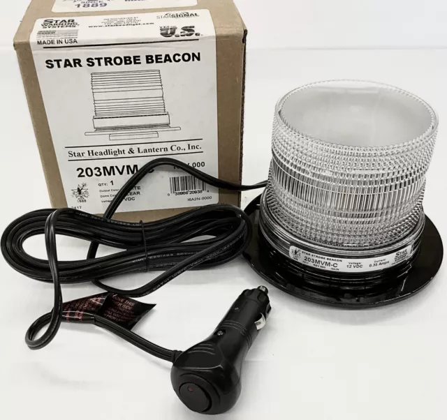 Star SVP Light Bar Beacon Light Xeon Strobe Flash Magnetic Mount