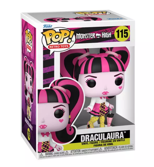 Funko Pop! Monster High Draculaura #115 w/ Protector