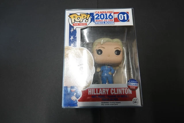 Funko Pop Sammlung USA US Champaign 2016 Hillary Clinton Road White 01 1 (Teil9)