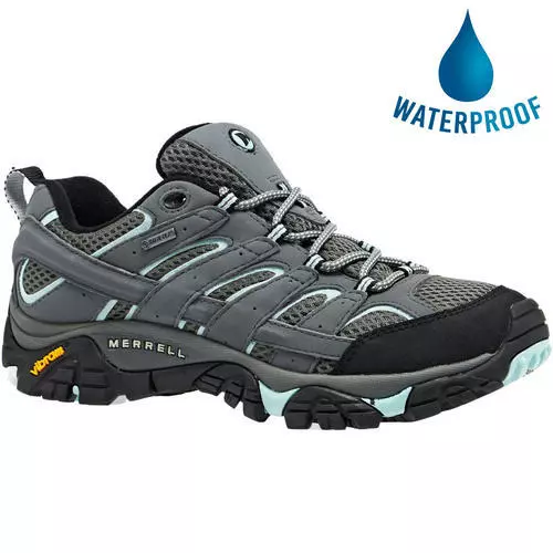 Merrell Bravada 2 WP Womens Green Waterproof Walking Shoes Trainers Size  5-8