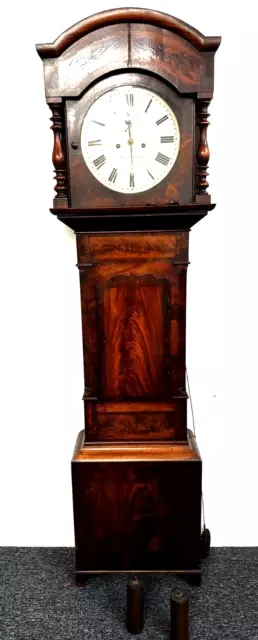 Antique Grandfather Clock C1840 W M Johnson #1001