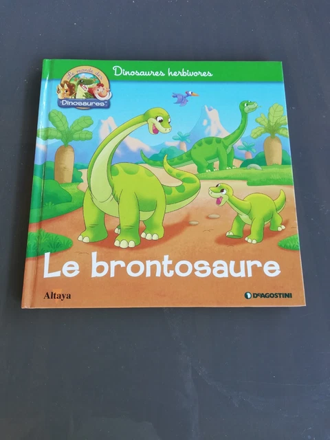LIVRE ALTAYA LE monde des dinosaures le brontosaure EUR 0,50 - PicClick FR