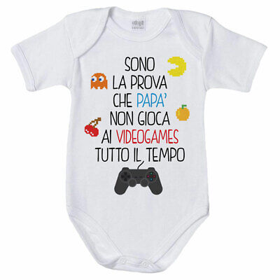 Body neonato sono la prova che papà non gioca ai videogames tutto il tempo