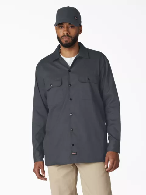 Genuine Dickies Essential Long Sleeve Work Shirt