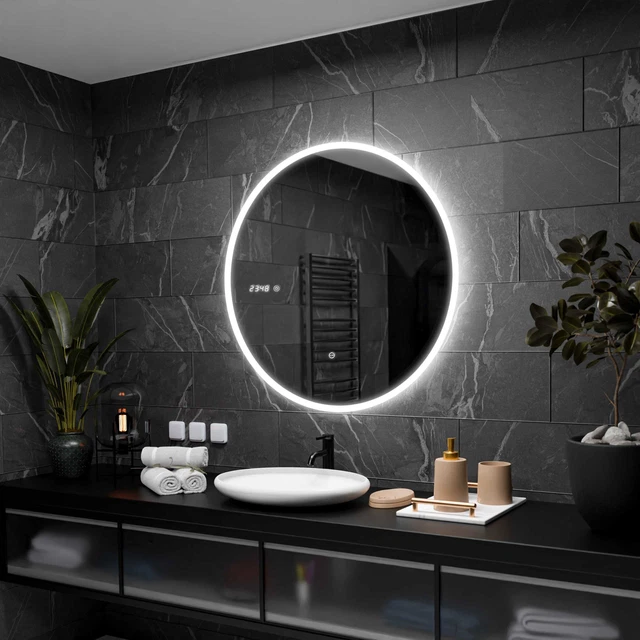 ARTFORMA L19 120x70 cm Illumination LED miroir sur mesure eclairage