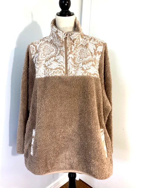 Vera bradley fleece pullover cheap