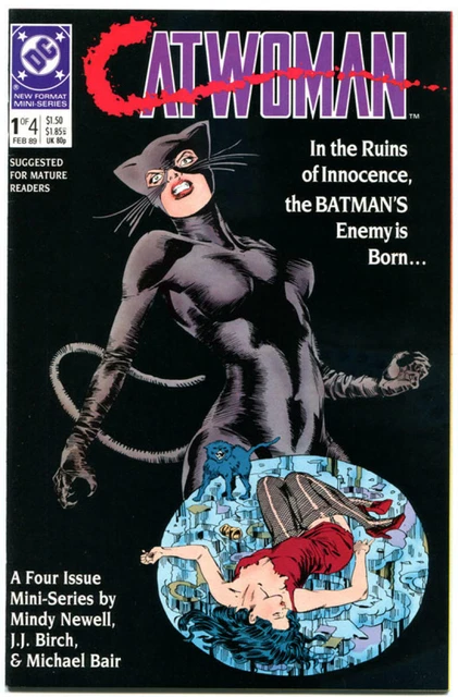 CATWOMAN #1 VF/NM, 2 3 4, NM, Mini, Batman, 1989, Femme Fatale , 1-4 set