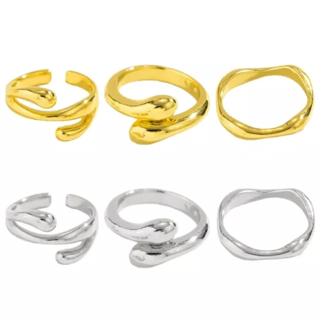 Eye Catching Shaped Rings Adornment Stylish Rings Jewelry for Women